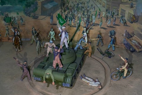Russian invasion scene