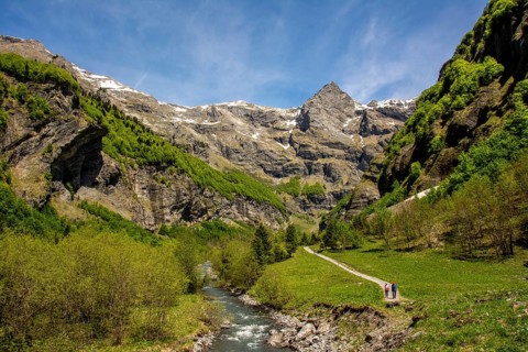 Sixt-fer-a-Cheval near Samoens