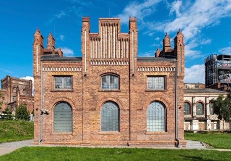 Historical red-brick industrial building