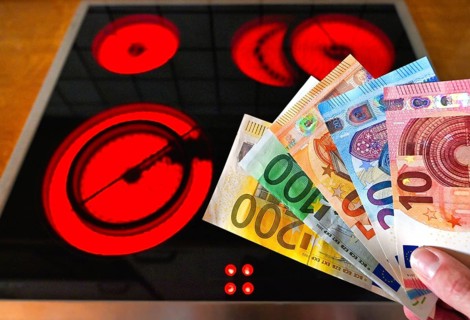 Symbolic image rising energy costs