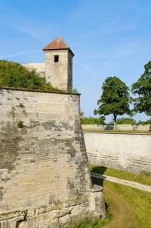Watchtower on the ramparts of the Wuelzburg fortress