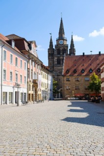Johann Sebastian Bach Square in the Old Town