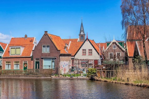 Typical Dutch houses