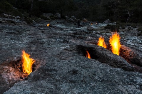 The fires of Yanartas