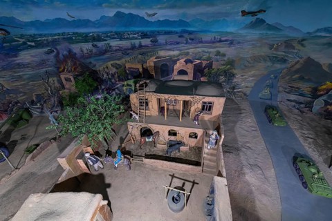 Russian invasion scene