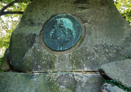 Schiller Monument in the Palace Park