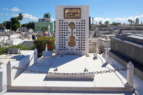 Grave of the musician