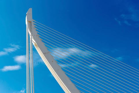 Cable-stayed Assut de l'Or Bridge