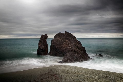 Rocks on the beach