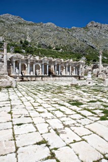 Antoninus Fountain of Sagalassos in Isparta