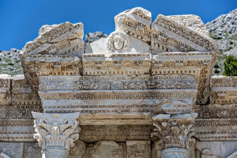 Antoninus Fountain of Sagalassos in Isparta