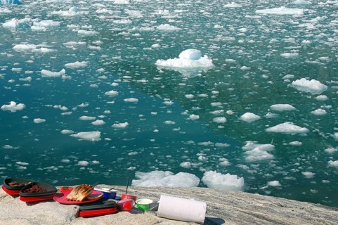 Picnic by the fjord