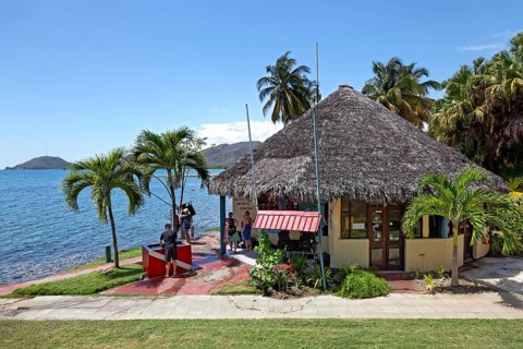 Dive centre from Hotel Sierra Mar-Galeones on Caribbean Sea