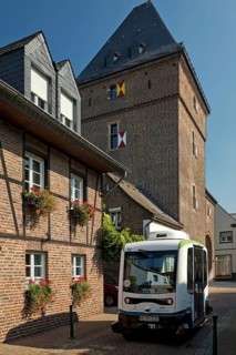 Schelmenturm with autonomous bus