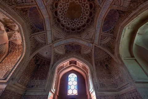 Beautiful ornamented interior