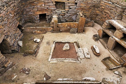 Excavations at Skara Brae