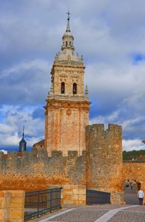 Cathedral bell tower and city wall