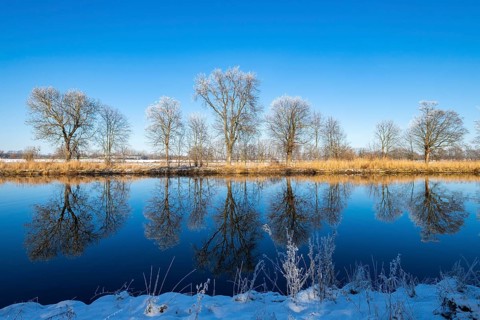 Sacrow-Paretzer Canal in winter