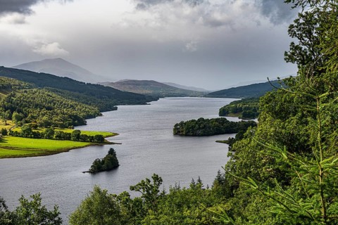 Queen's view over Loch Tummel