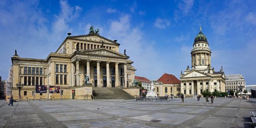 Konzerthaus Berlin Concert Hall and French Cathedral