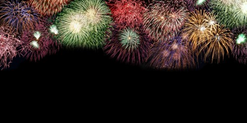 New Year's Eve Fireworks Sylvester New Year Text Free Space Copyspace Background Banner New Year New New Backgrounds