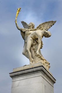 Greek mythology statue on Schloss bridge