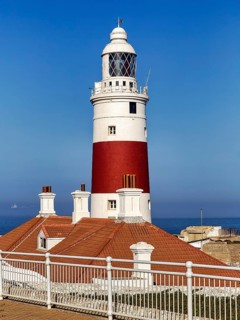 Red and White Lighthouse