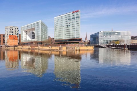 Der Spiegel headquarters at Ericusspitze in the HafenCity in Hamburg