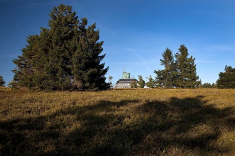 Landscape with Astenturm on the Kahler Asten