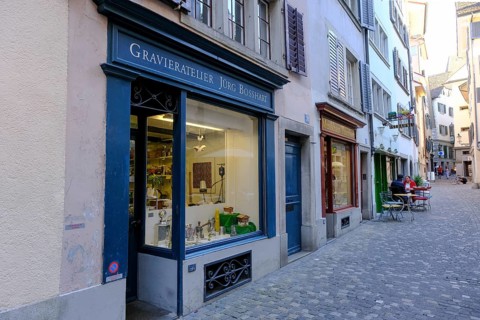 Old craftsmen's shops