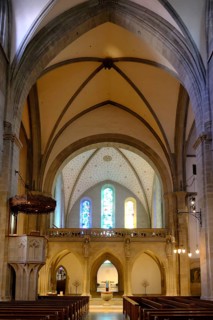 Interior of the Fraumuenster Church