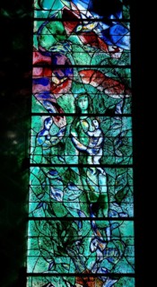 Church window by Marc Chagall