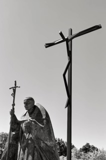 Statue of Pope John Paul II