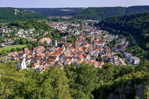 View of Blaubeuren