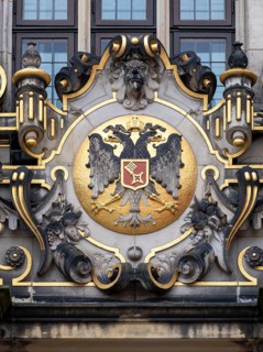 Gable of the Schuetting on Bremen's market square