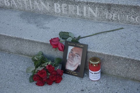Memorial for the terror victims of Breitscheidplatz