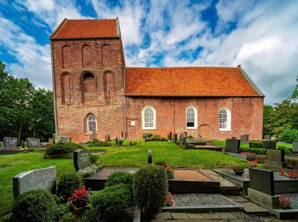 Protestant Reformed Church with the world's most leaning church tower