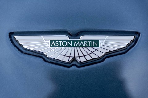 Logo Aston Martin sports car