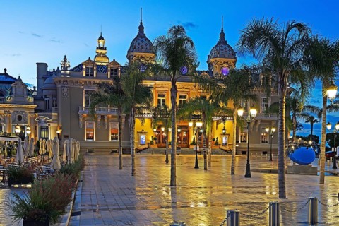 Casino Monte Carlo early morning