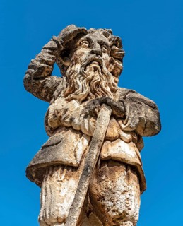Monster statue