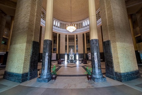 Interior of the Baghdad Central railway Station