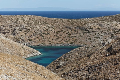Blue lake