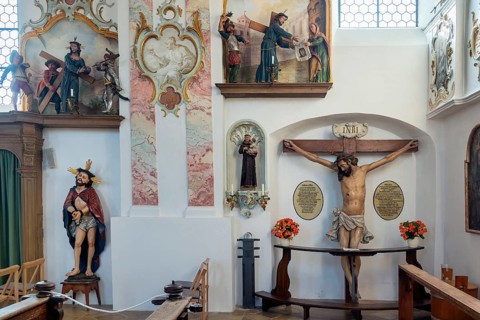 Christ Crucified and Stations of the Cross Depictions