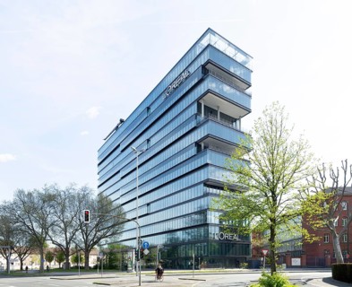 Corporate headquarters of the cosmetics group L'Oreal Germany