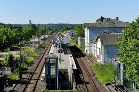 Ostbahnhof or S-Bahn station Ratingen-Ost