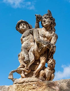 Monster statues