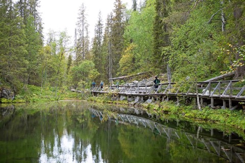 Lake in Pyhae-Luosto National Park