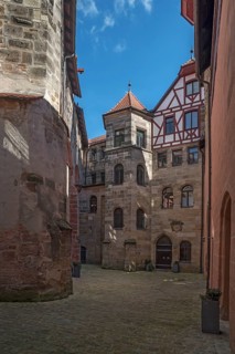 Inner courtyard of Wenzel Castle