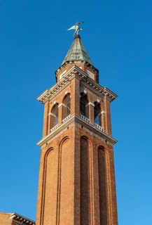 Bell-tower of Church of St. James Apostle -San Giacomo Apostolo