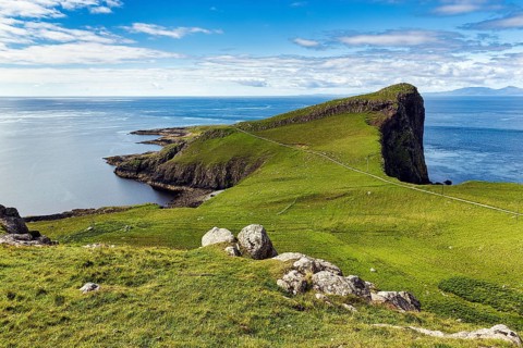 View of Neist Point Peninsula